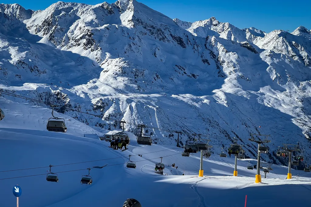 Gurgl at the start of the season, November 2023. Photo: J.Ciszak
