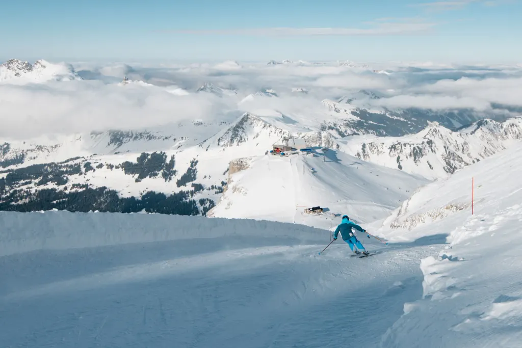 Glacier 3000 ski resort