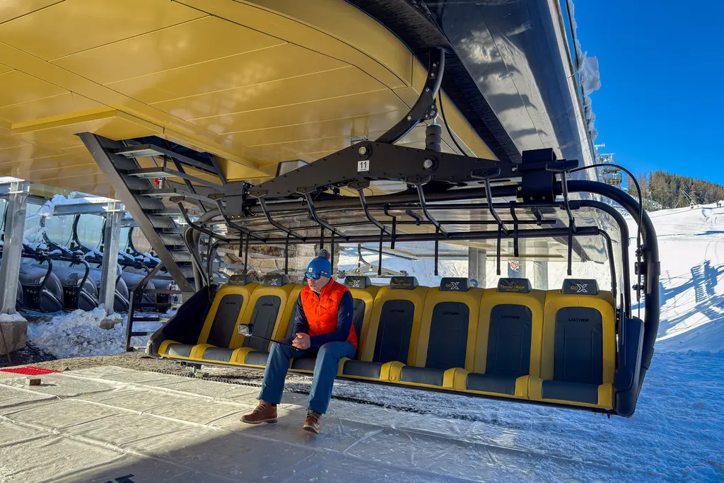 Štrbské Pleso, the new 8-seater chairlift. Photo: skionline.pl/J.Ciszak