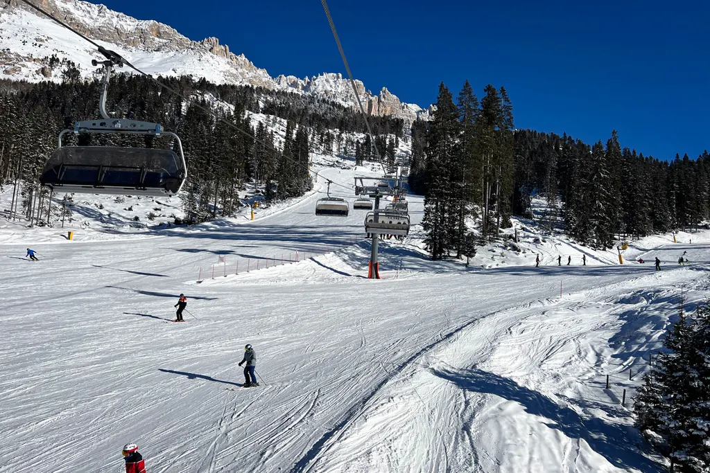 The Latemar ski resort in Italy. Photo: J. Ciszak