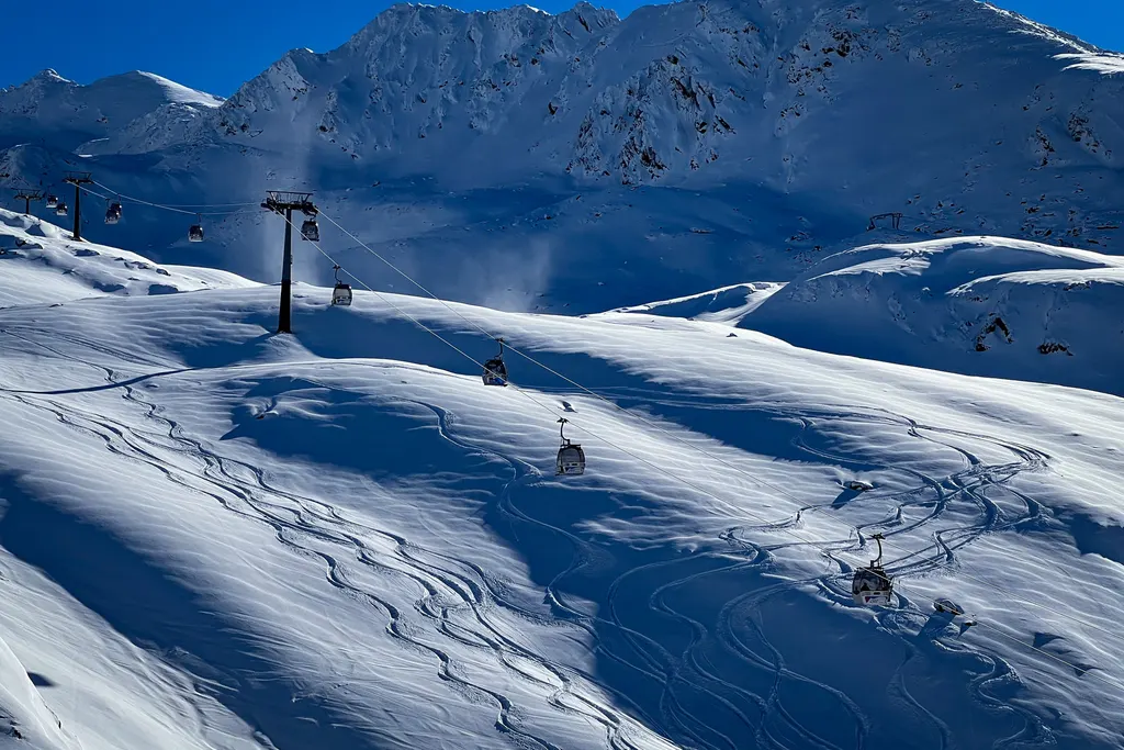 Gurgl at the start of the season, November 2023. Photo: J.Ciszak