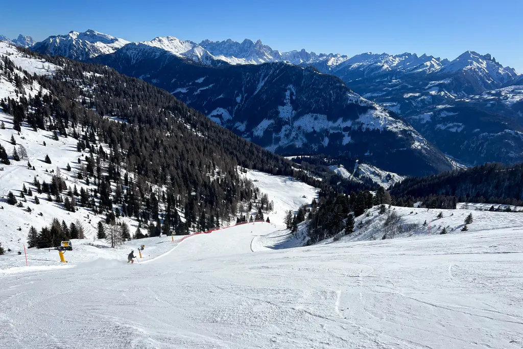 The Latemar ski resort in Italy. Photo: J. Ciszak