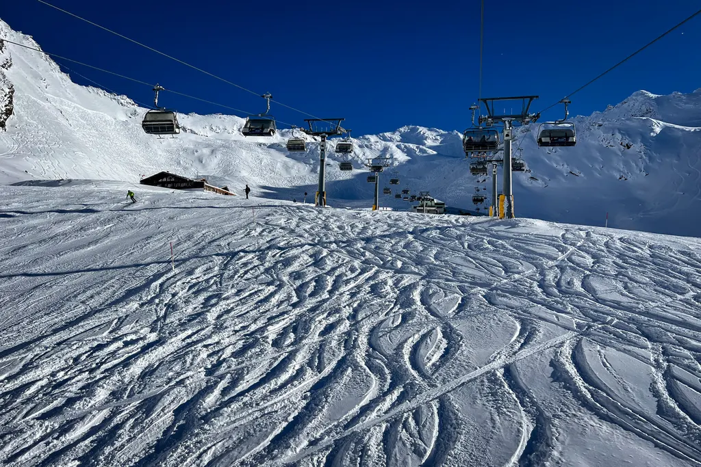 Gurgl at the start of the season, November 2023. Photo: J.Ciszak