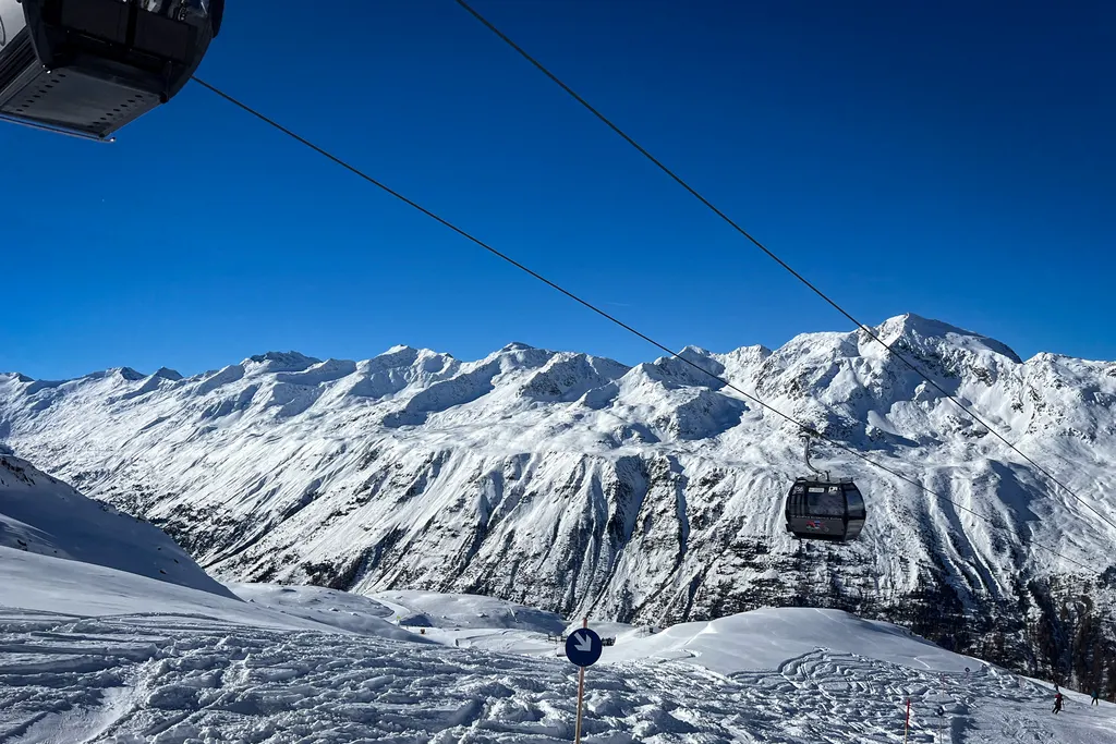 Gurgl at the start of the season, November 2023. Photo: J.Ciszak