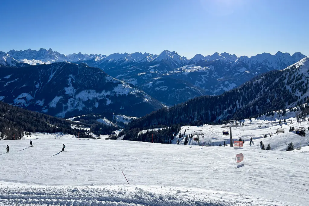 The Latemar ski resort in Italy. Photo: J. Ciszak