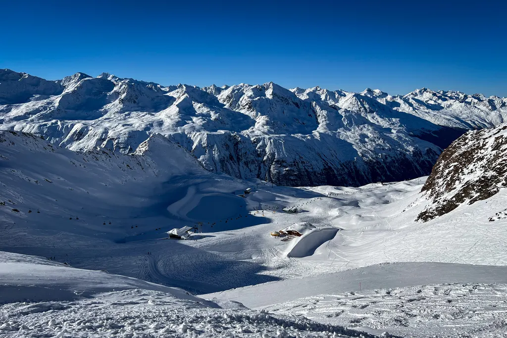Gurgl at the start of the season, November 2023. Photo: J.Ciszak