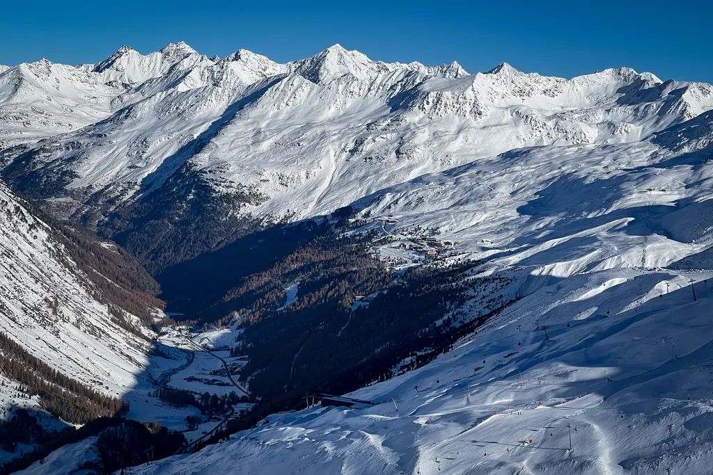 Gurgl at the start of the season, November 2023. Photo: J.Ciszak
