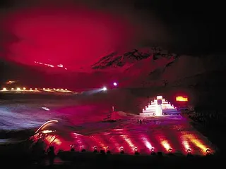 Hannibal, the biggest party on the glacier (photo: TVB Sölden)
