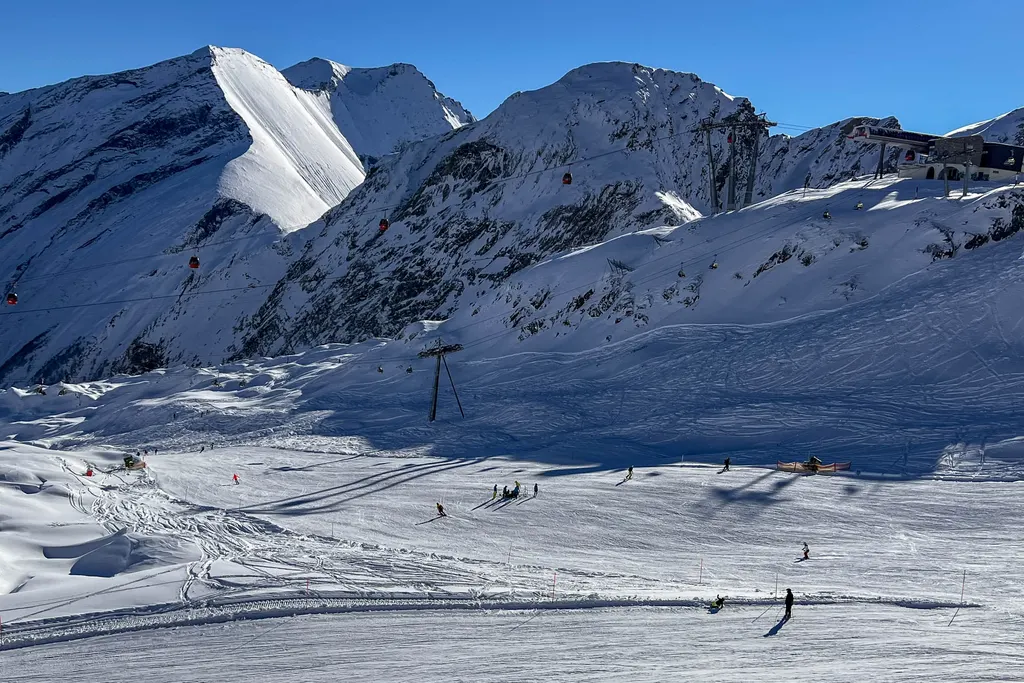 The Kitzsteinhorn glacier in Kaprun. Photo: skionline.pl/J.Ciszak