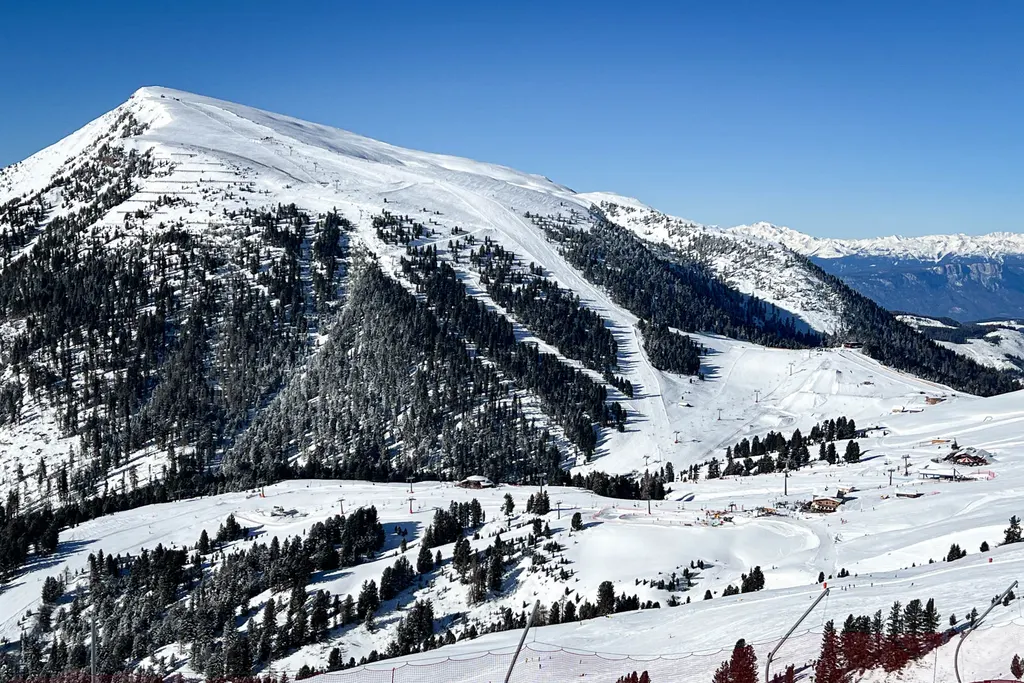 The Latemar ski resort in Italy. Photo: J. Ciszak