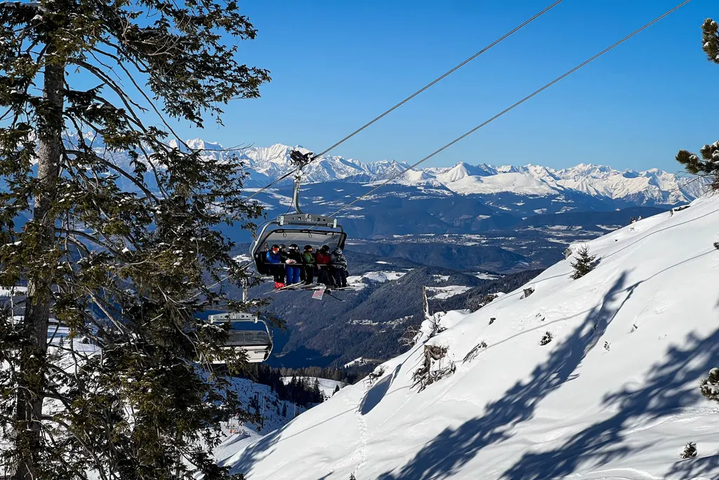 The Latemar ski resort in Italy. Photo: J. Ciszak