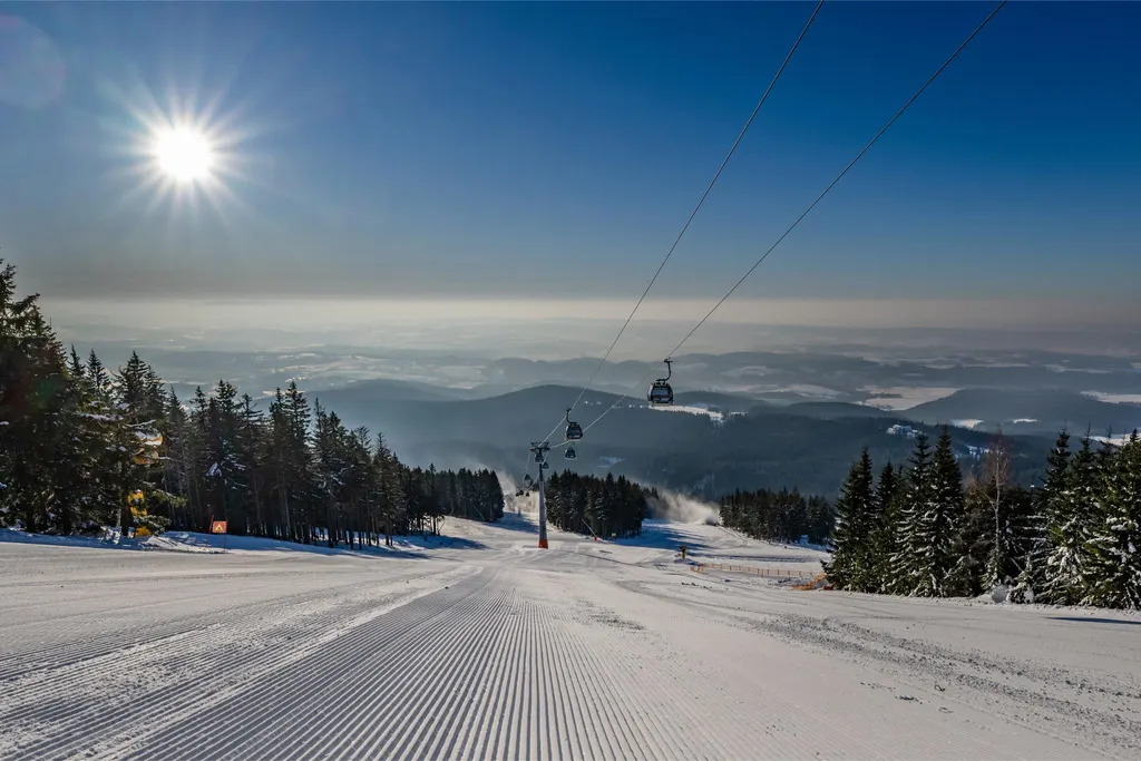 Černá hora ski resort