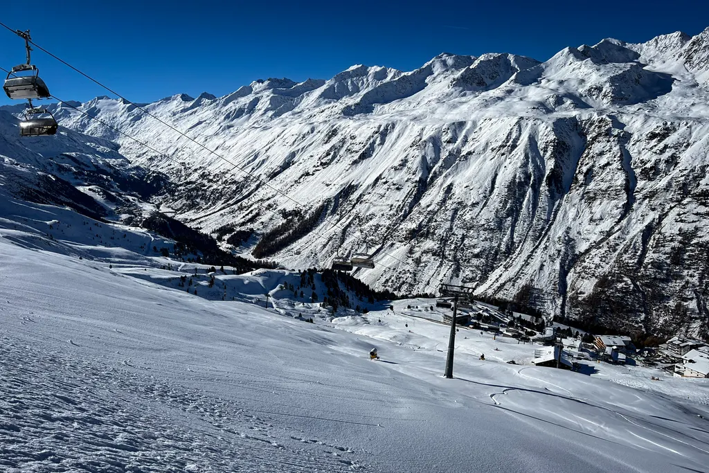 Gurgl at the start of the season, November 2023. Photo: J.Ciszak