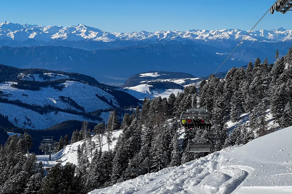 The Latemar ski resort in Italy. Photo: J. Ciszak