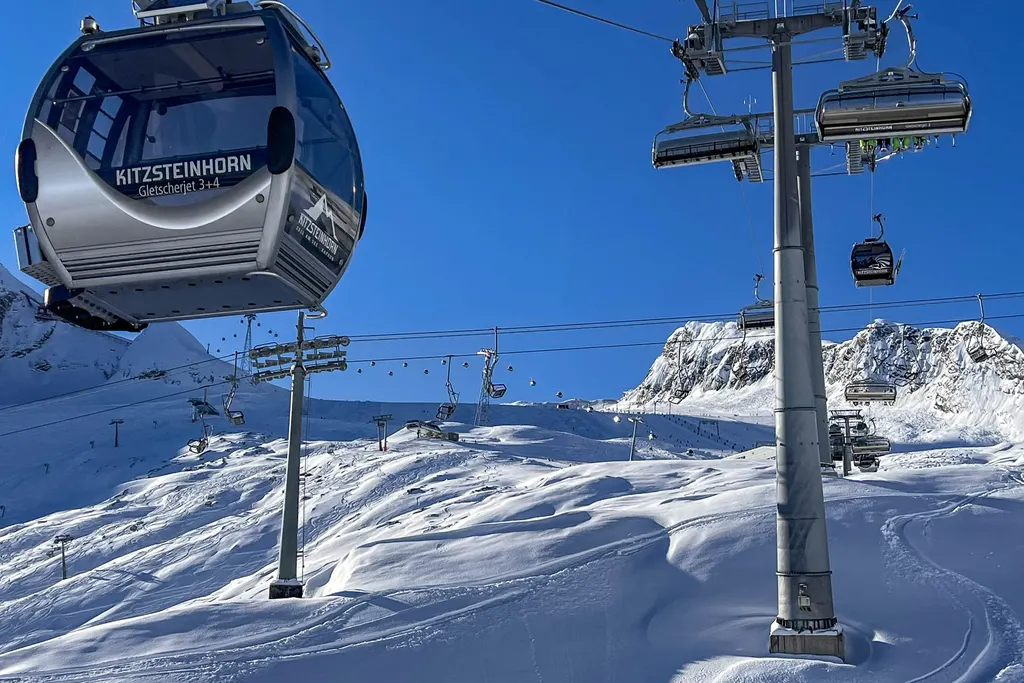 The Kitzsteinhorn glacier in Kaprun. Photo: skionline.pl/J.Ciszak