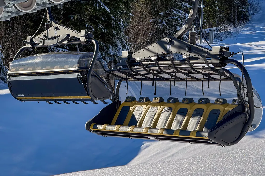 Štrbské Pleso, the new 8-seater chairlift. Photo: skionline.pl/J.Ciszak