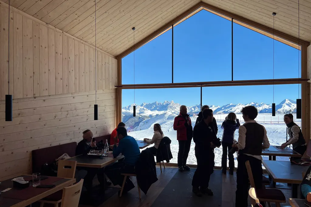 The Latemar ski resort in Italy. Photo: J. Ciszak
