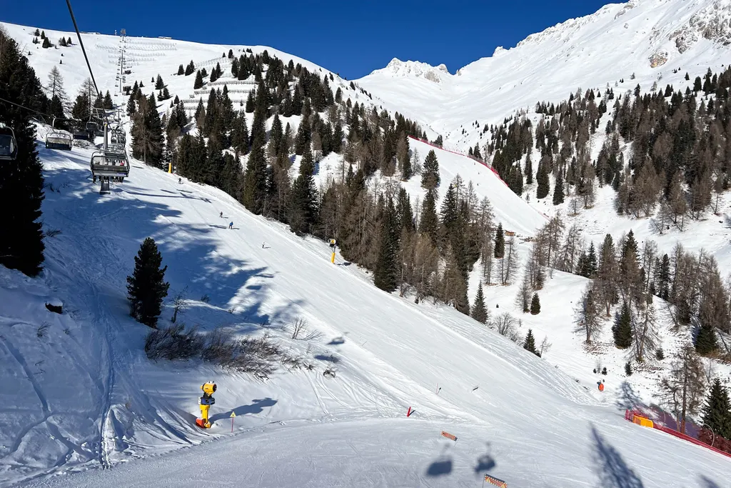 The Latemar ski resort in Italy. Photo: J. Ciszak