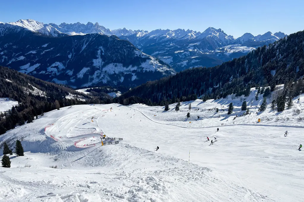 The Latemar ski resort in Italy. Photo: J. Ciszak