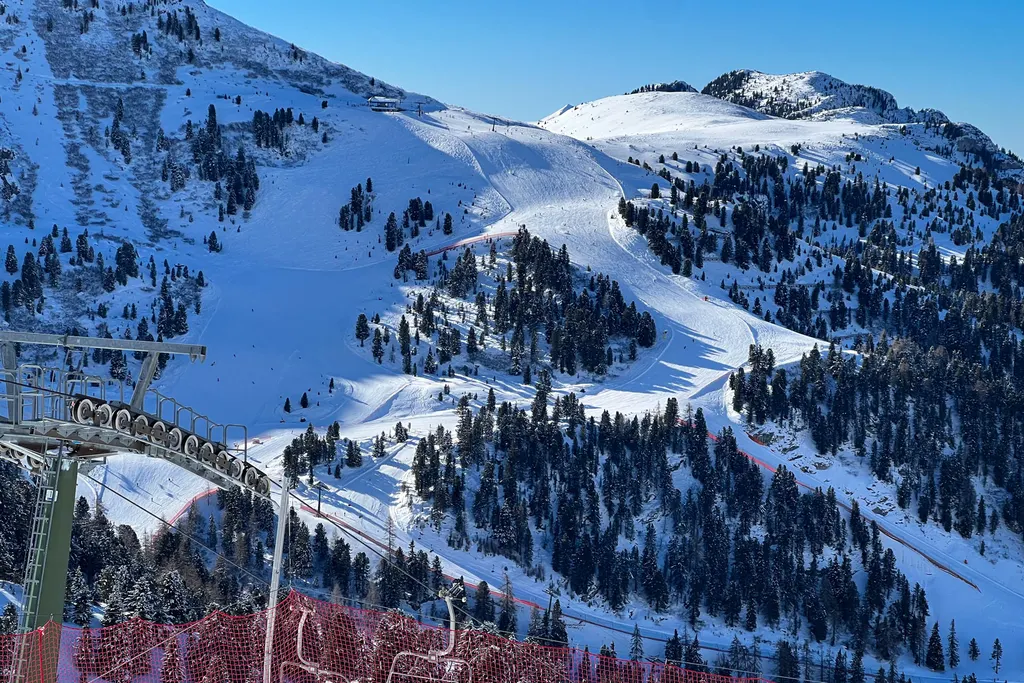 The Latemar ski resort in Italy. Photo: J. Ciszak