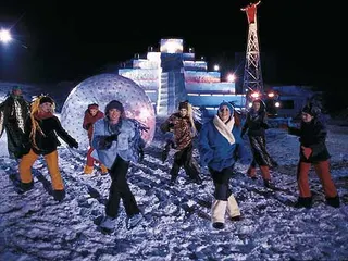 Hannibal, the biggest party on the glacier (photo: TVB Sölden)