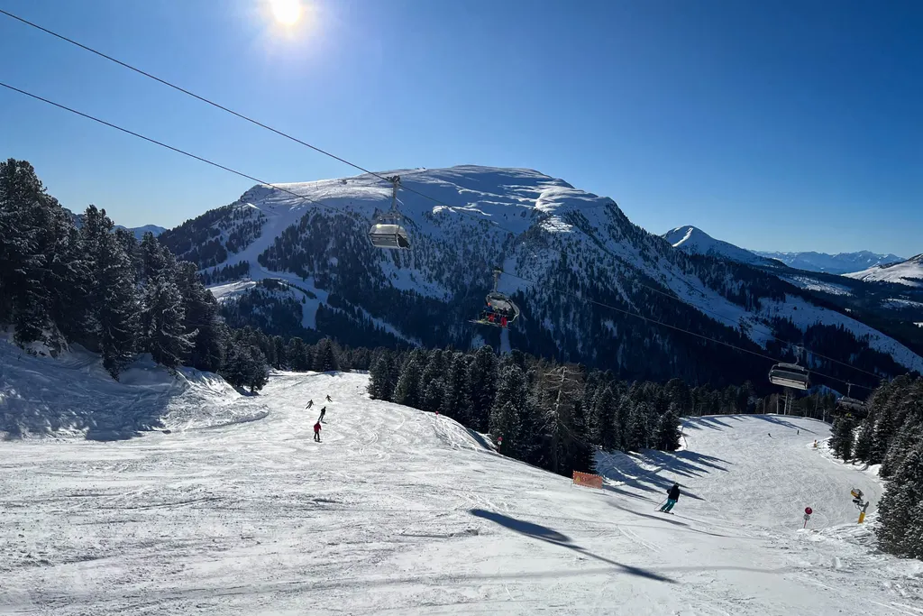 The Latemar ski resort in Italy. Photo: J. Ciszak