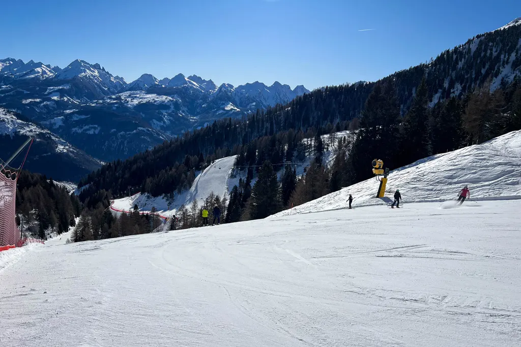 The Latemar ski resort in Italy. Photo: J. Ciszak