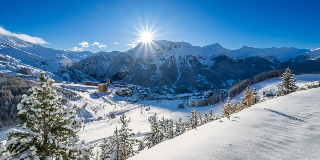 Orcières Merlette 1850 ski resort
