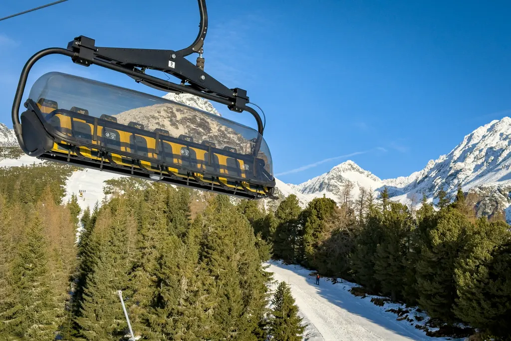 Štrbské Pleso, the new 8-seater chairlift. Photo: skionline.pl/J.Ciszak