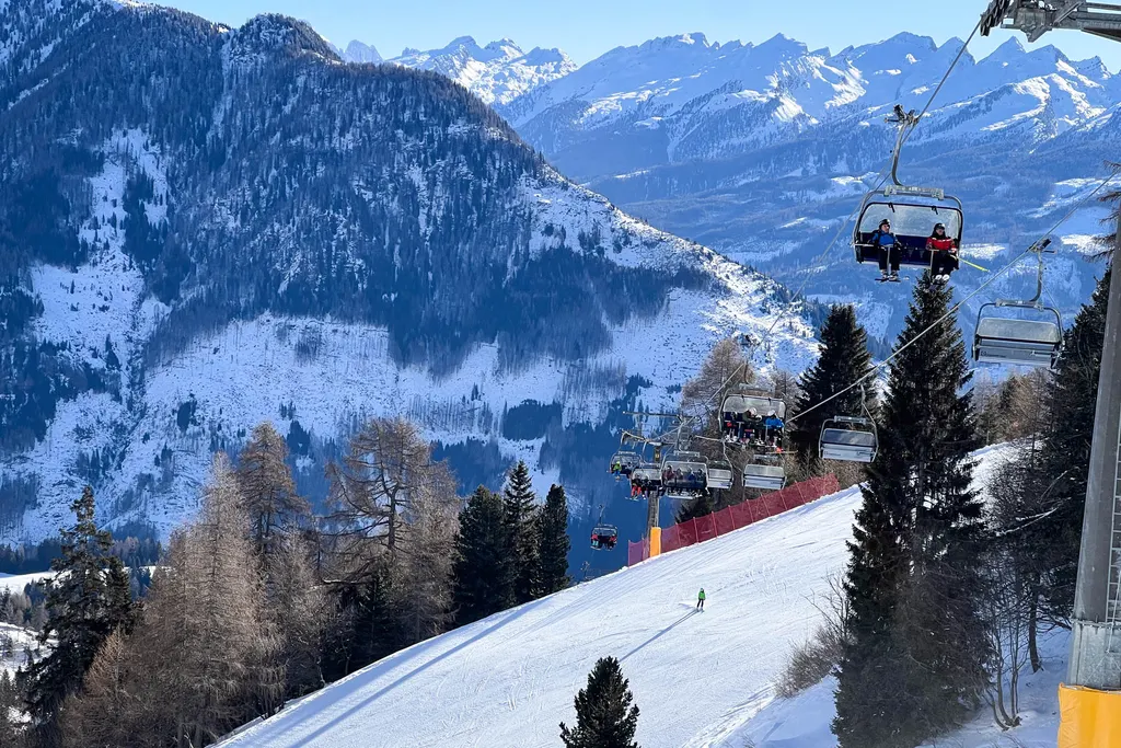 The Latemar ski resort in Italy. Photo: J. Ciszak