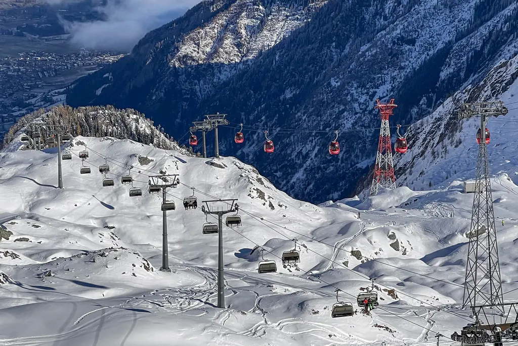The Kitzsteinhorn glacier in Kaprun. Photo: skionline.pl/J.Ciszak