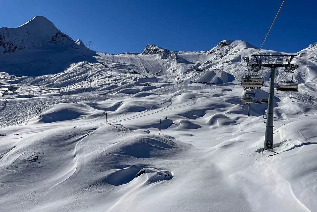 The Kitzsteinhorn glacier in Kaprun. Photo: skionline.pl/J.Ciszak