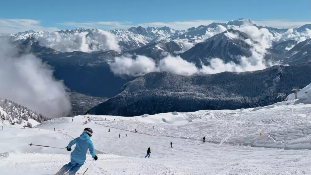 Les Marécottes ski resort
