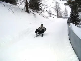 Toboggan run
