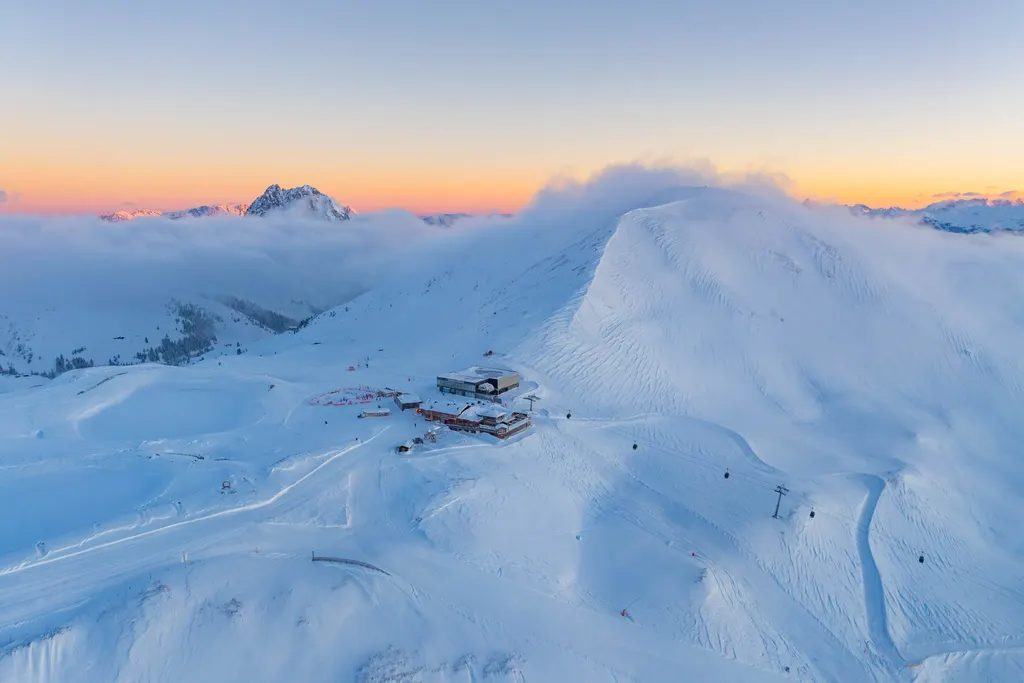 Wildkogel Arena in Austria. Photo: Wildkogel Arena