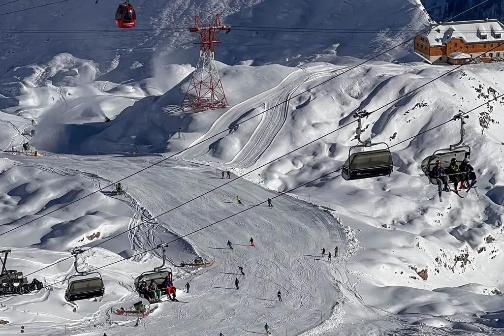 The Kitzsteinhorn glacier in Kaprun. Photo: skionline.pl/J.Ciszak
