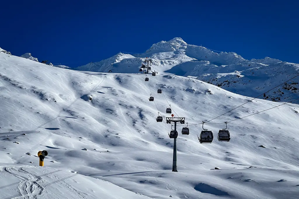 Gurgl at the start of the season, November 2023. Photo: J.Ciszak