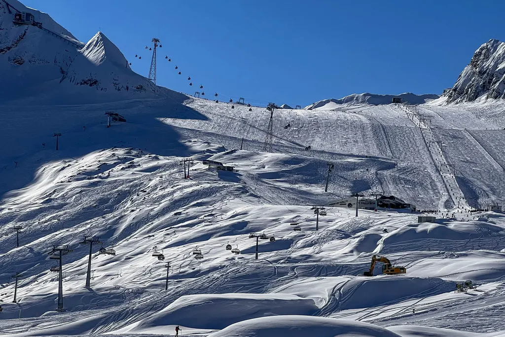 The Kitzsteinhorn glacier in Kaprun. Photo: skionline.pl/J.Ciszak