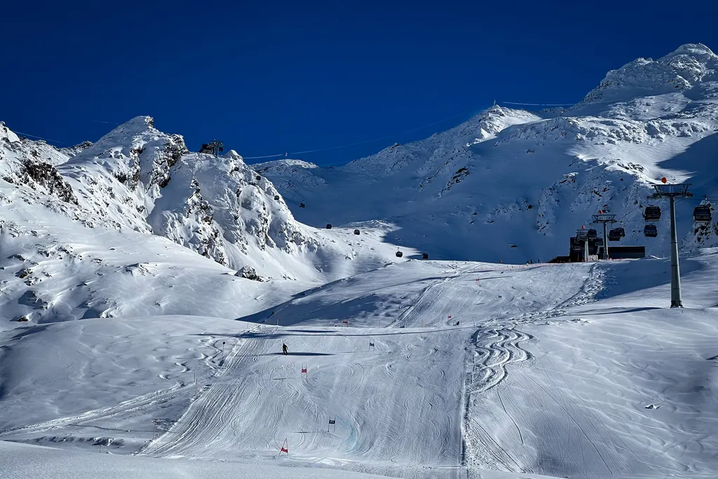 Gurgl at the start of the season, November 2023. Photo: J.Ciszak