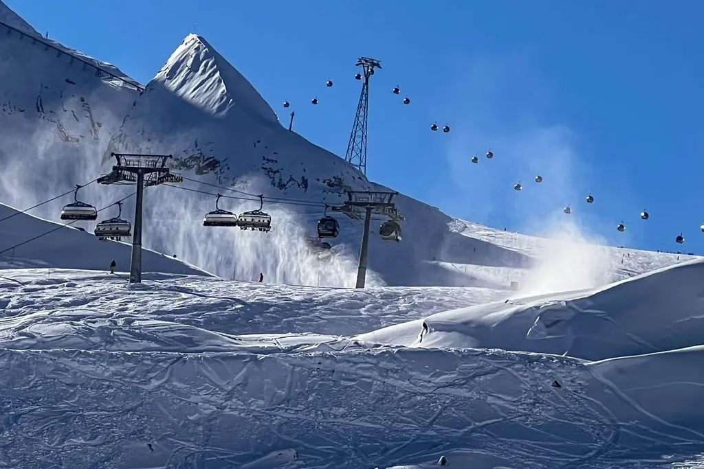 The Kitzsteinhorn glacier in Kaprun. Photo: skionline.pl/J.Ciszak