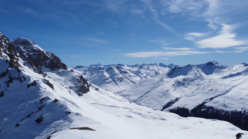 Avers ski resort