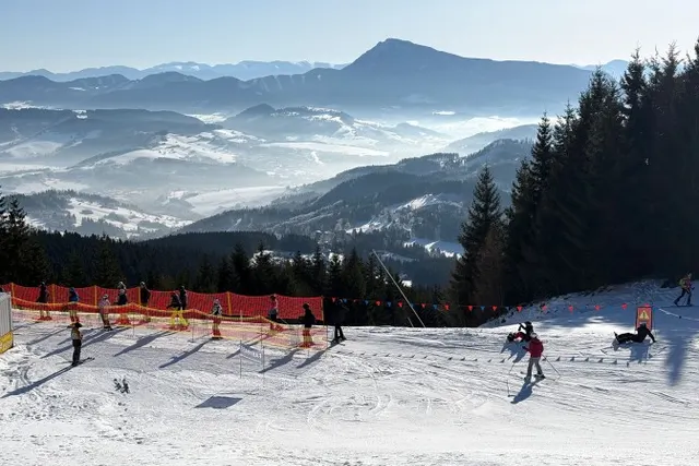 Kubínska hoľa ski resort in Slovakia