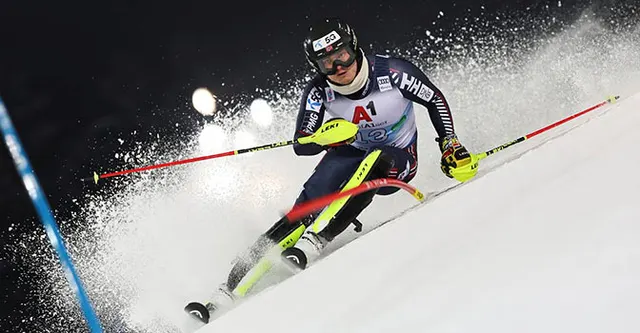 Atle Lie McGrath sixth in the Night Race