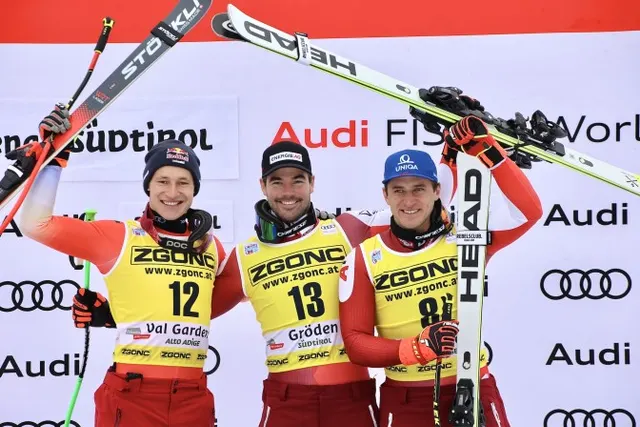 55th Saslong Classic: Kriechmayr wins the first downhill in Val Gardena/Gröden