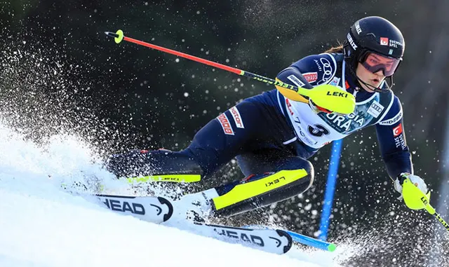 Slalom podium No. 3 for Anna Swenn-Larsson