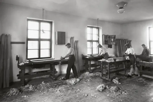 Fischer Ski Factory 1930