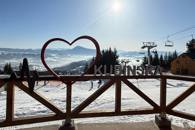 Kubínska hoľa ski resort in Slovakia
