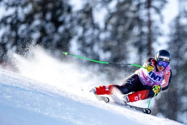 James Crawford celebrates second World Cup podium