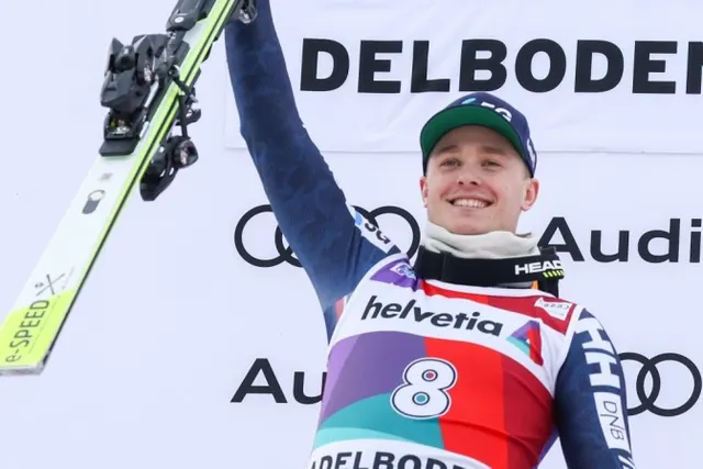First podium of the season for Atle Lie McGrath