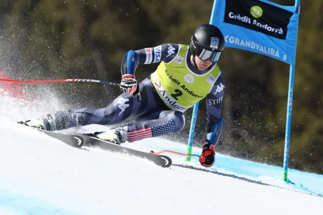 Ryan Cochran-Siegle just missed a podium finish